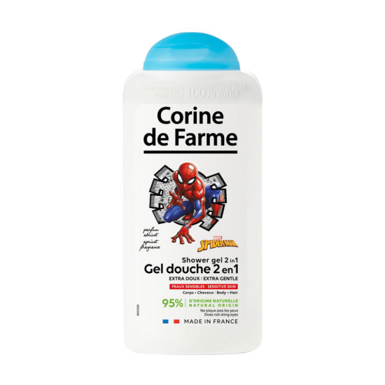 Corine De Farme Disney Avengers/Spiderman washing gel for hair and body 300ml