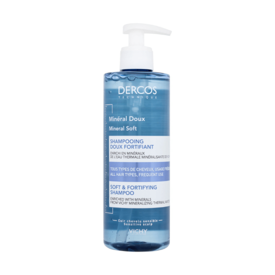 Vichy Dercos Mineral Soft Shampoo õrn šampoon 400ml