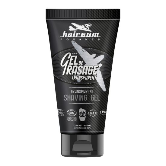 Hairgum Transparent Shaving Gel läbipaistev raseerimisgeel 125g