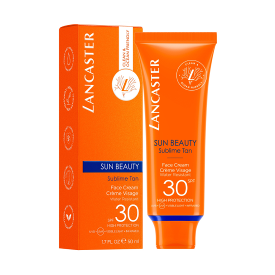 Lancaster Sun Beauty Face Cream SPF30 päikesekaitsekreem näole 50ml