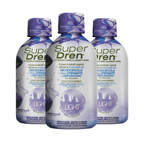A set! 3x SuperDren BlueBerry with the effect of accelerating metabolism and expelling excess water