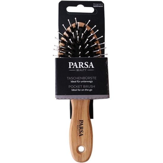 Parsa Beauty Pocket Brush puidust juuksehari