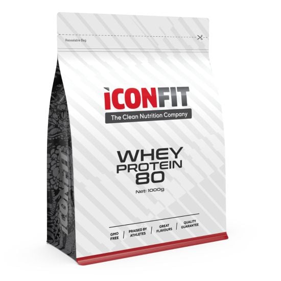 Iconfit Whey Protein 80 Banana 1kg