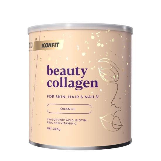Iconfit Beauty Collagen Orange kollageeni ja vitamiinide segu 300g