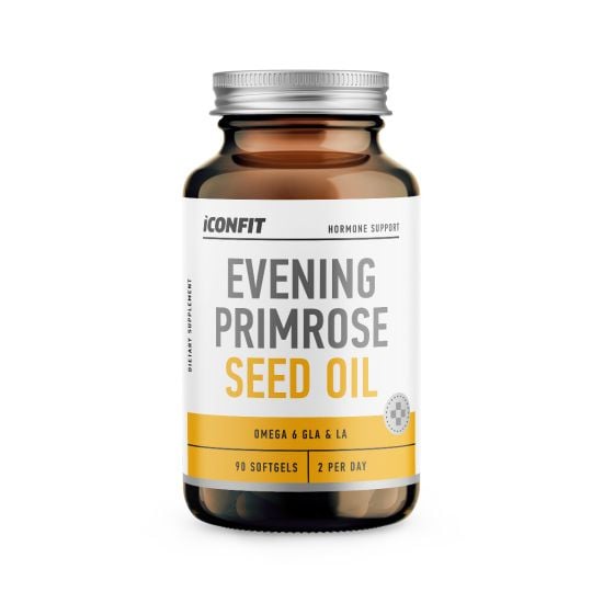 Iconfit Evening Primrose Seed Oil kuningakepiõli 90tk 500mg