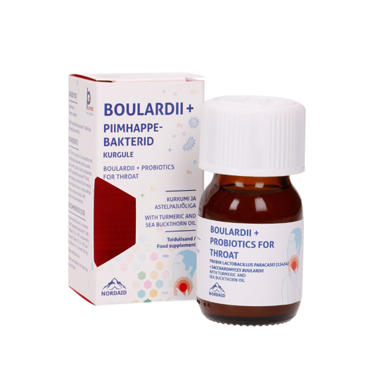 NordAid Boulardii+probiotics for throat 30ml