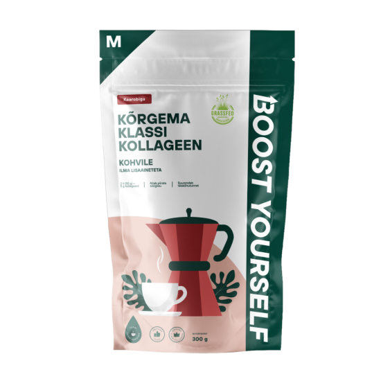 Boost Yourself High-Grade collagen for coffee with carob 300g