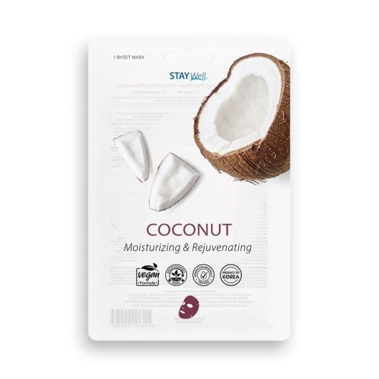 STAY Well Vegan Sheet Mask - Coconut kangasmask 20g