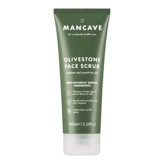 Mancave Olivestone Face Scrub näokoorija 100ml