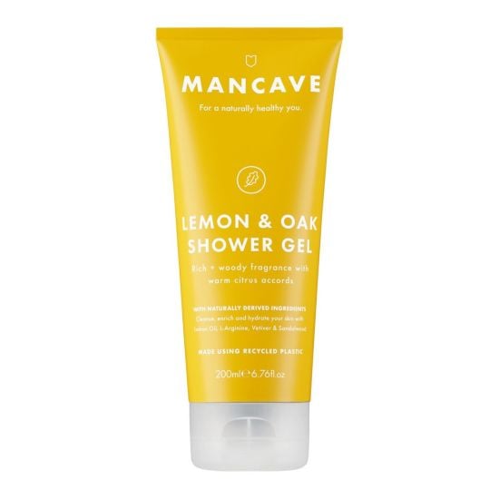 Mancave Lemon & Oak Shower Gel dušigeel tsitrus