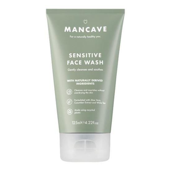 Mancave Sensitive Face Wash näopesugeel 125ml