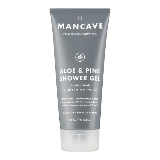 Mancave Aloe & Pine Shower Gel aloe ja männi kehapesugeel 200ml