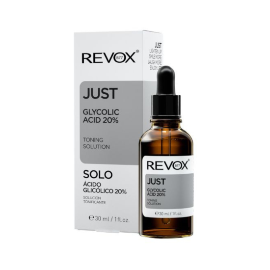 Revox Just Glycolic Acid 20% glükoolhappega näoseerum 30ml