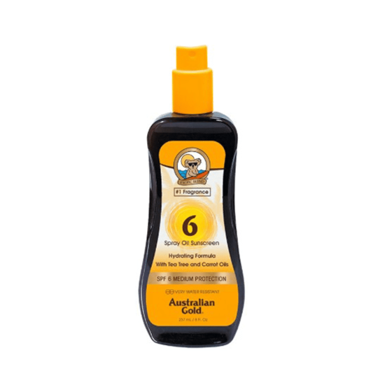 Australian Gold Spray Oil with Carrot SPF6 237ml