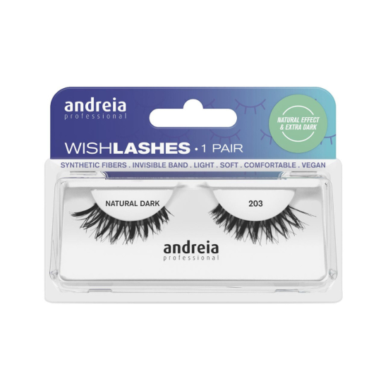 Andreia Makeup Wish Lashes False Eyelashes Natural Effect 203