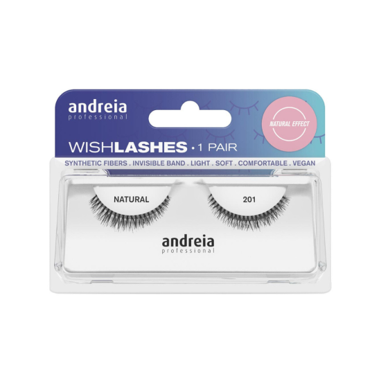 Andreia Makeup Wish Lashes False Eyelashes Natural Effect 201