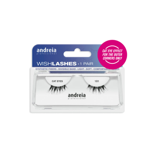 Andreia Makeup Wish Lashes Cat Eye Effect False Eyelashes 101