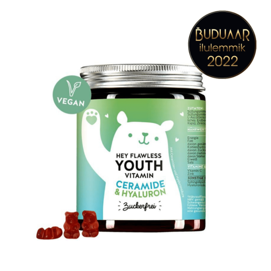 Bears With Benefits Hey Flawless Youth Vitamins Ceramide & Hyaluron 60tk