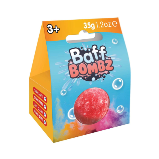 Zimpli Kids Fun Colourful Baff Bombz 1pcs 35g