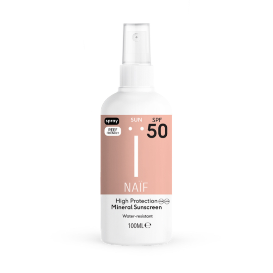 Naif Mineral Sunscreen Spray SPF50 100ml