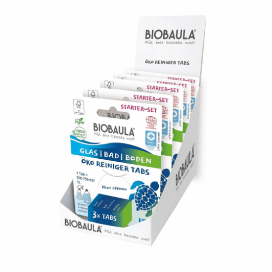 Biobaula 100% Natural Cleaning Products Starter Kit 3x750ml