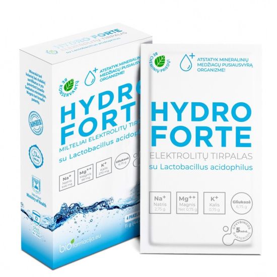 Biofarmacija Hydro Forte supplement 4x11g