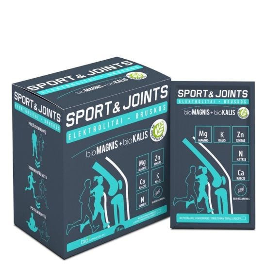 Biofarmacija Sport & Joints Magnesium + Potassium supplement 14x15,5g