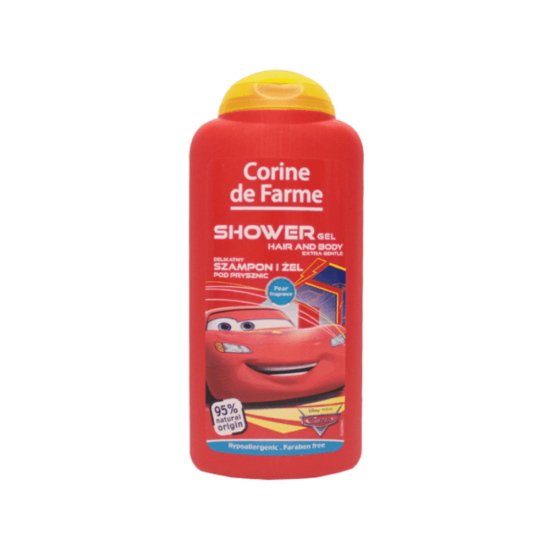 Corine De Farme Disney Autod pesugeel juustele ja kehale 250ml