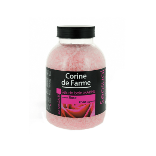 Corine De Farme Bath salt Rose 1,3kg