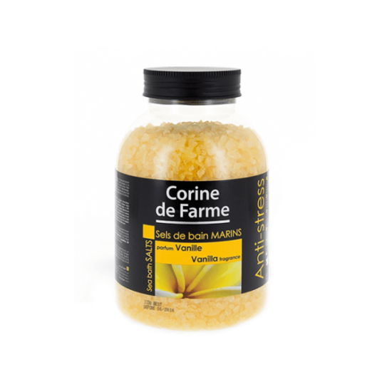 Corine De Farme Bath salt Vanilla 1,3kg