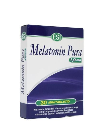 Esi Melatoniin Pure minitabletid 1,9 mg