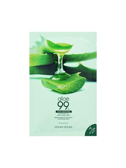 HOLIKA Aloe 99% Soothing Gel Jelly Mask Sheet