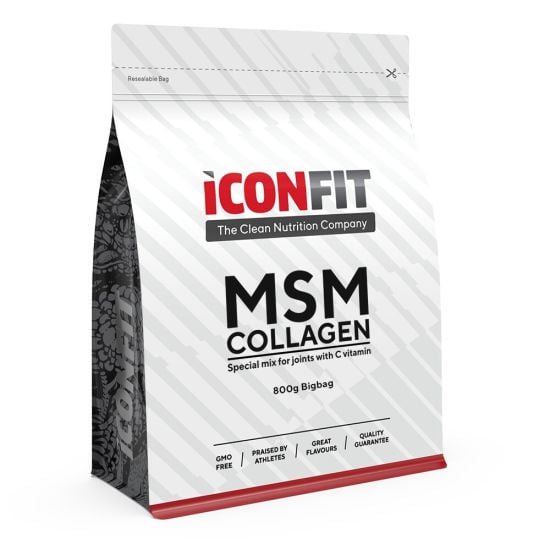 Iconfit MSM Collagen + Vitamin C Orange 800g