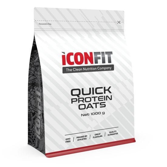 Iconfit Quick Protein Oats - Apple-Cinnamon 1kg