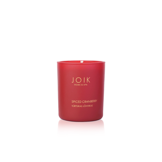 JOIK Home & Spa Scented Candle Spiced Cranberry 150g