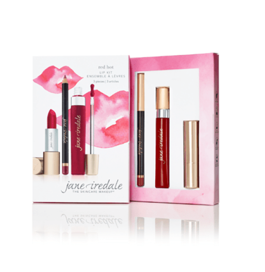 Jane Iredale Lip Kit Red Hot 