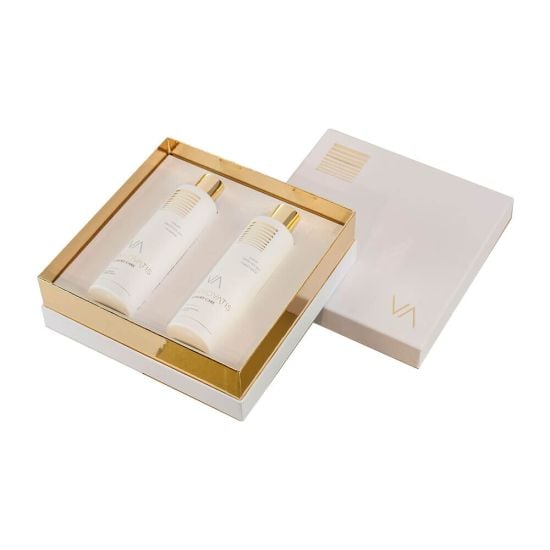 Set! Innovatis Luxury Smoother Spa shampoo and conditioner in a box