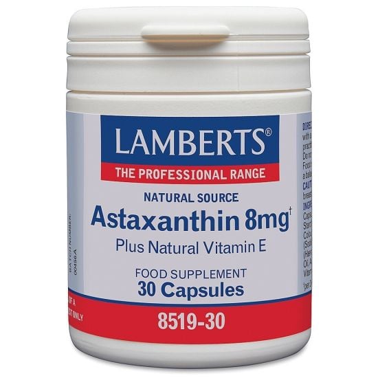 Lamberts Astaxanthin 8mg 30 capsules