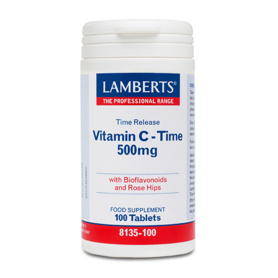 Lamberts C-vitamiin 500mg pikendatud vabanemisega tabletid