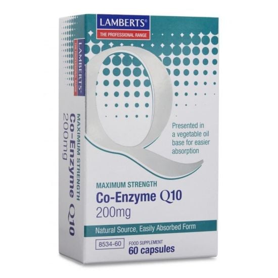 Lamberts Co-Enzyme Q10 200mg 60 capsules