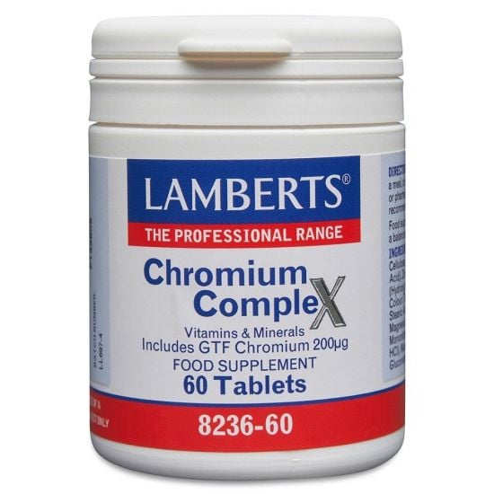 Lamberts Chromium Complex 200 µg 60 tablets