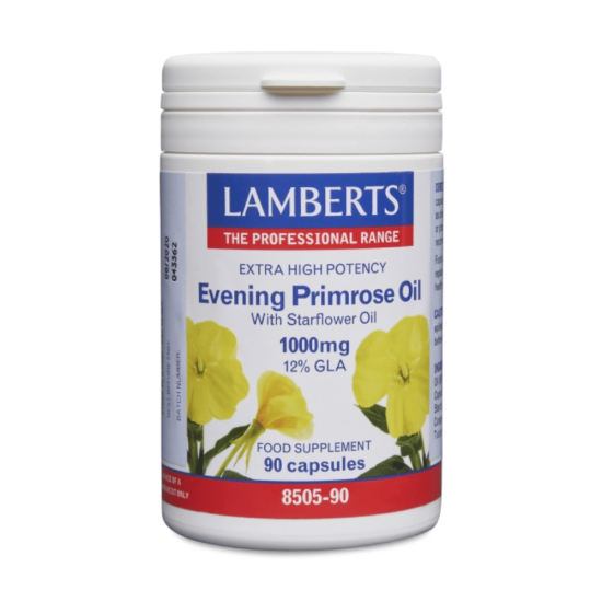Lamberts Evening Primrose Oil with Starflower Oil 1000mg 90 capsules
