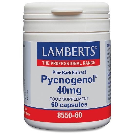 Lamberts Pine Bark Extract (Pycnogenol®) 40mg 60 capsules