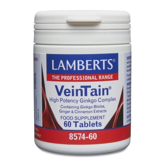 Lamberts VeinTain® - High Potency Ginkgo Biloba Extract 60 tablets