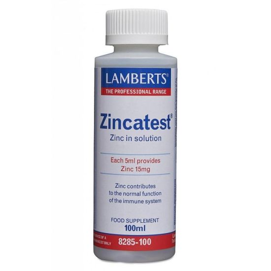Lamberts Zincatest Zinc Solution 100ml