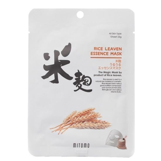 Mitomo Rice Leaven Essence Mask riisipärmiessentsi näomask 25g