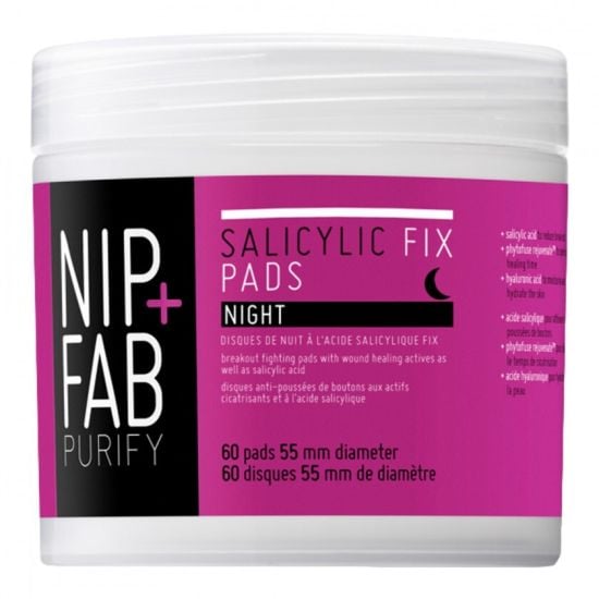 Nip+Fab Salicylic Acid Night Pads 80ml