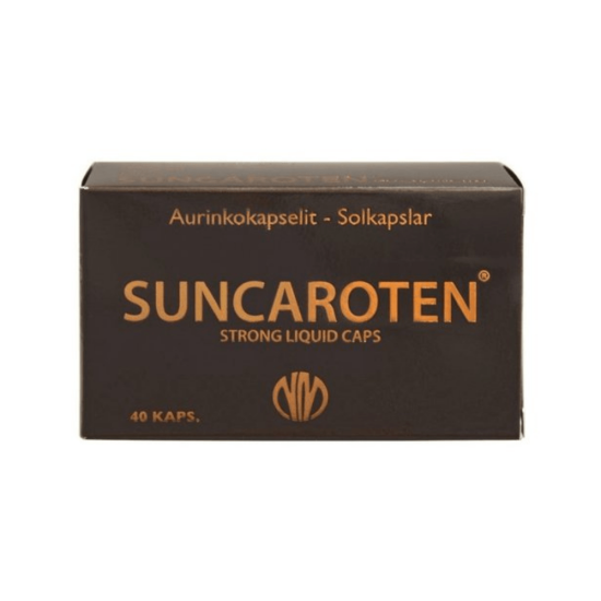 Natura Media SunCaroten Strong sun capsules 40pcs