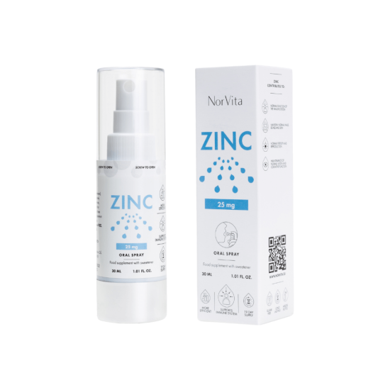 NorVita Zinc Oral Spray 25mg 30ml
