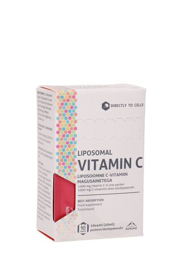 NordAid Liposomal vitamin C 1000mg 10tk